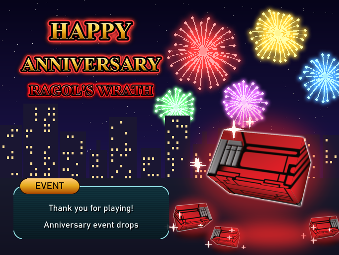 Anniversary event screen