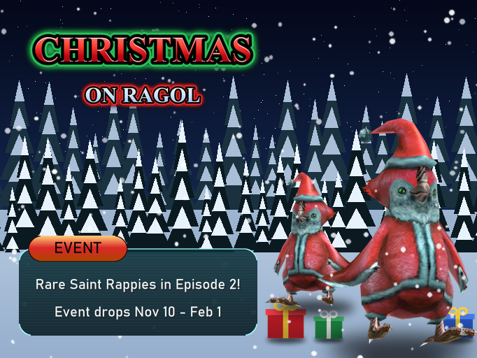 Christmas event screen